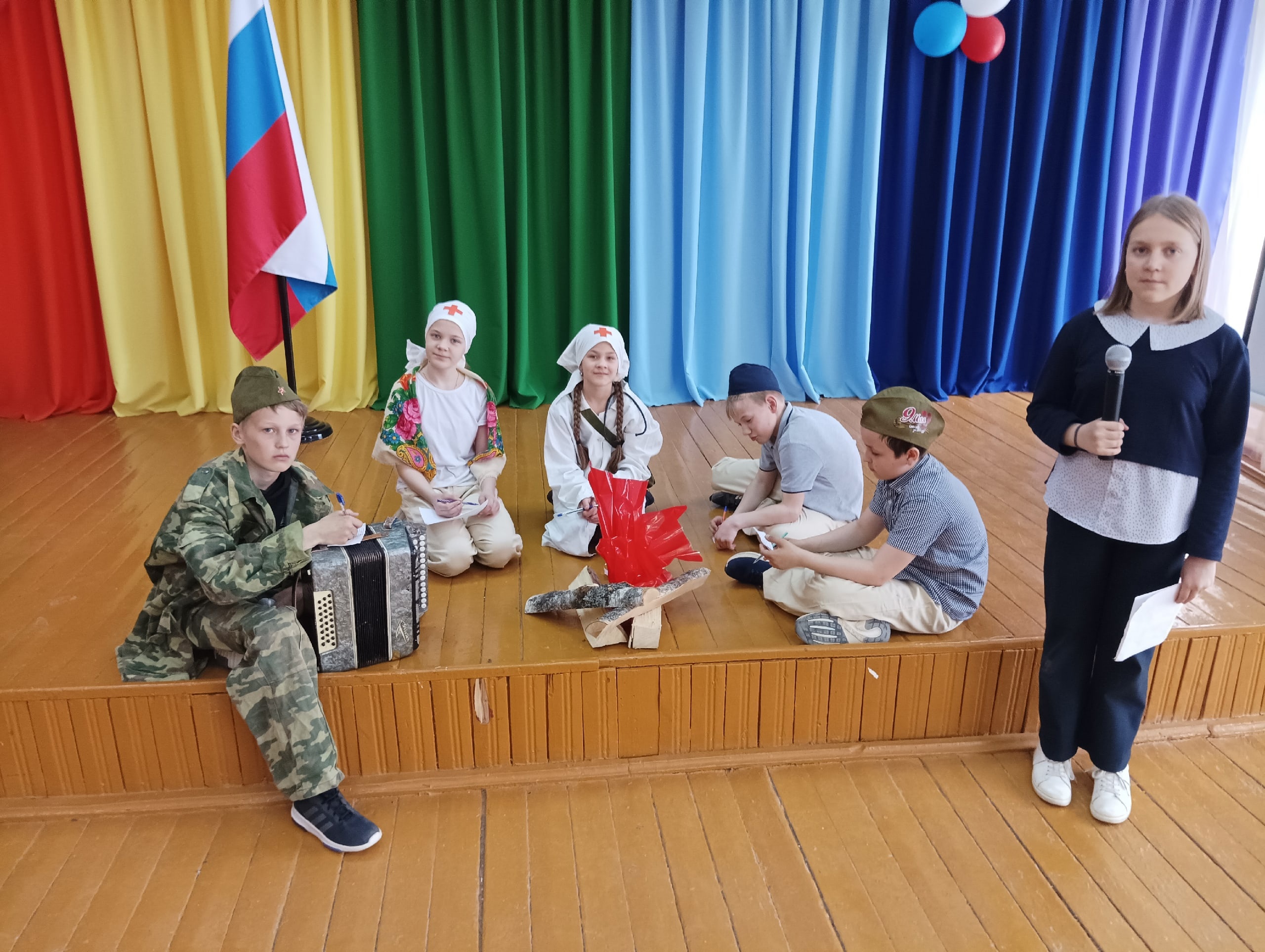 Спектакль &amp;quot;Живые письма&amp;quot;.